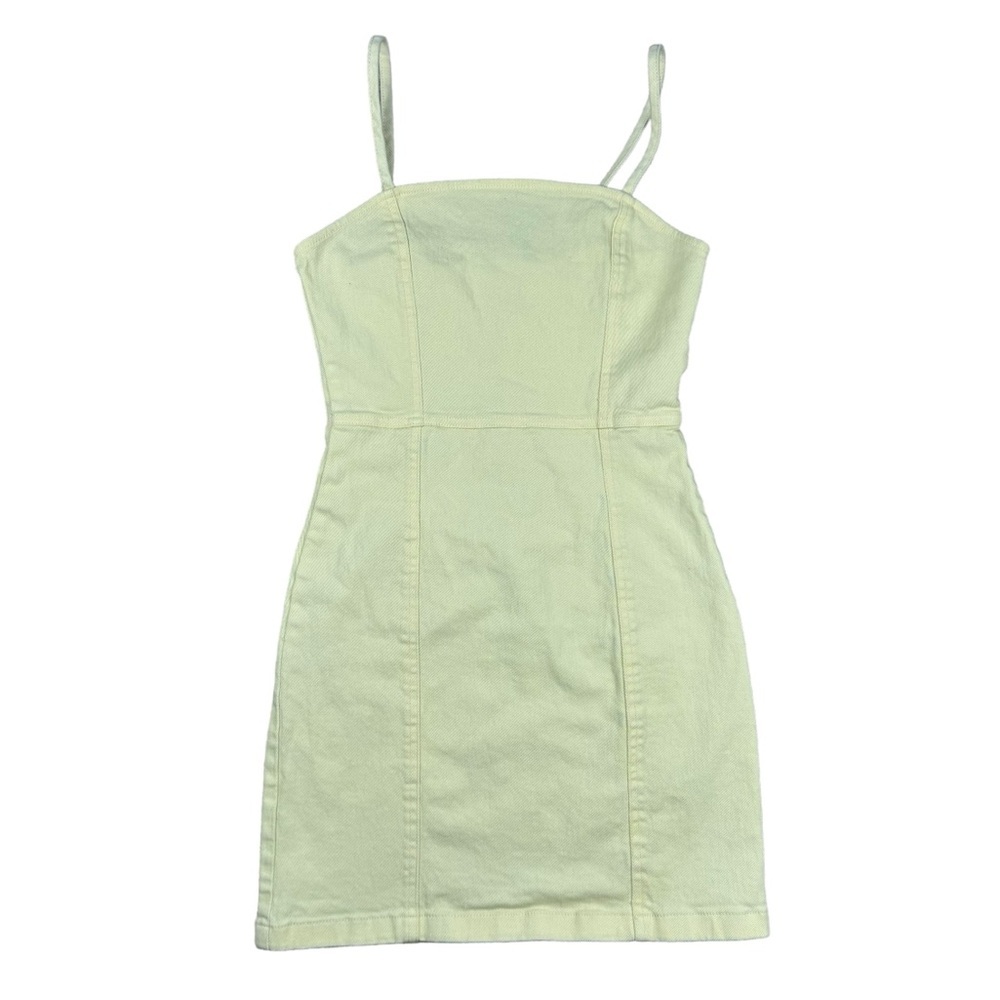 Yellow Denim Dress